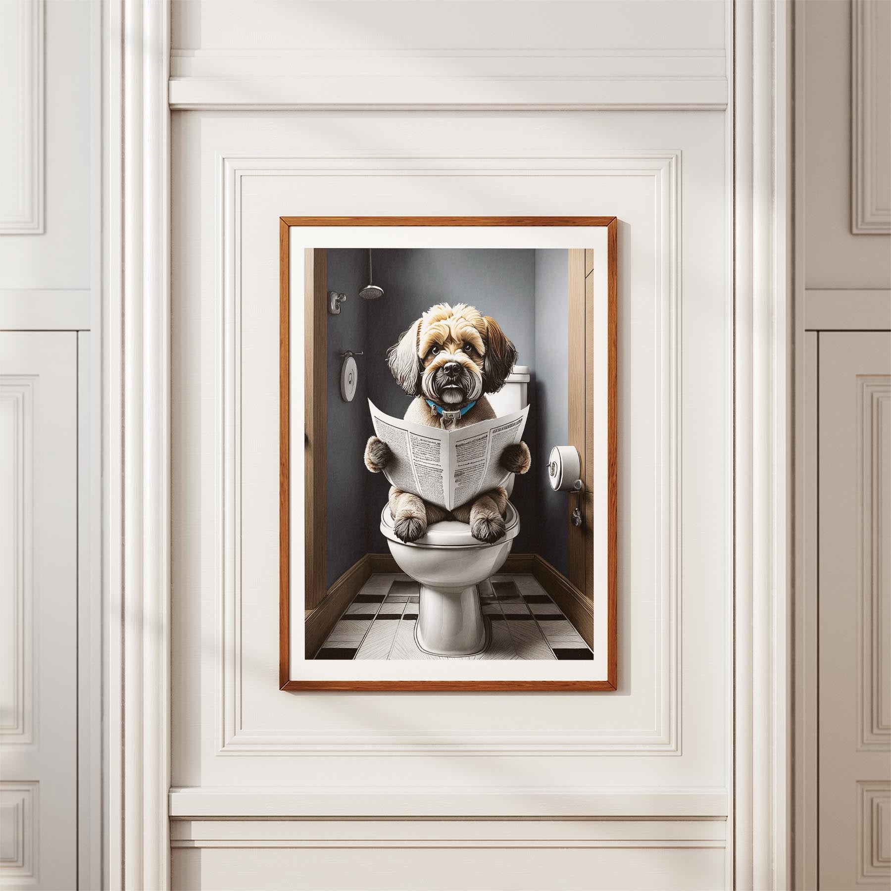 Cavoodle Toilet Humour Dog Series 3 image 3