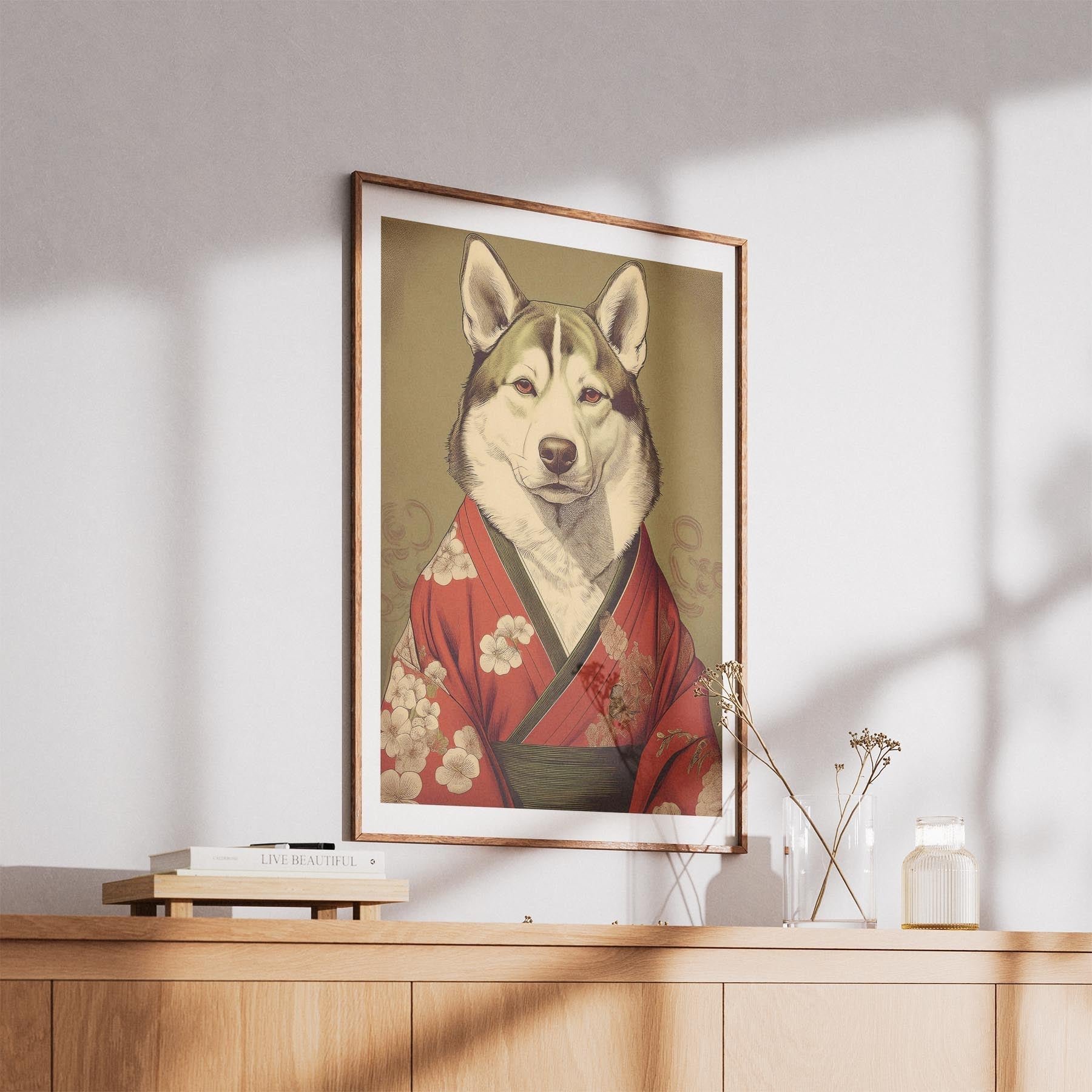 Alaskan Malamute Japanse Kimono Dog Series image 5