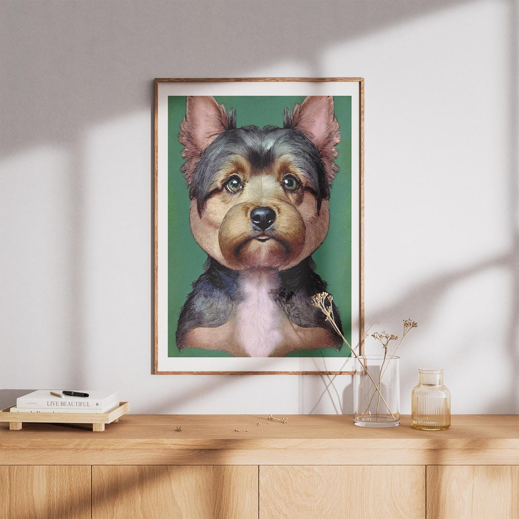 Yorkshire Terrier Green Painted Series image 8