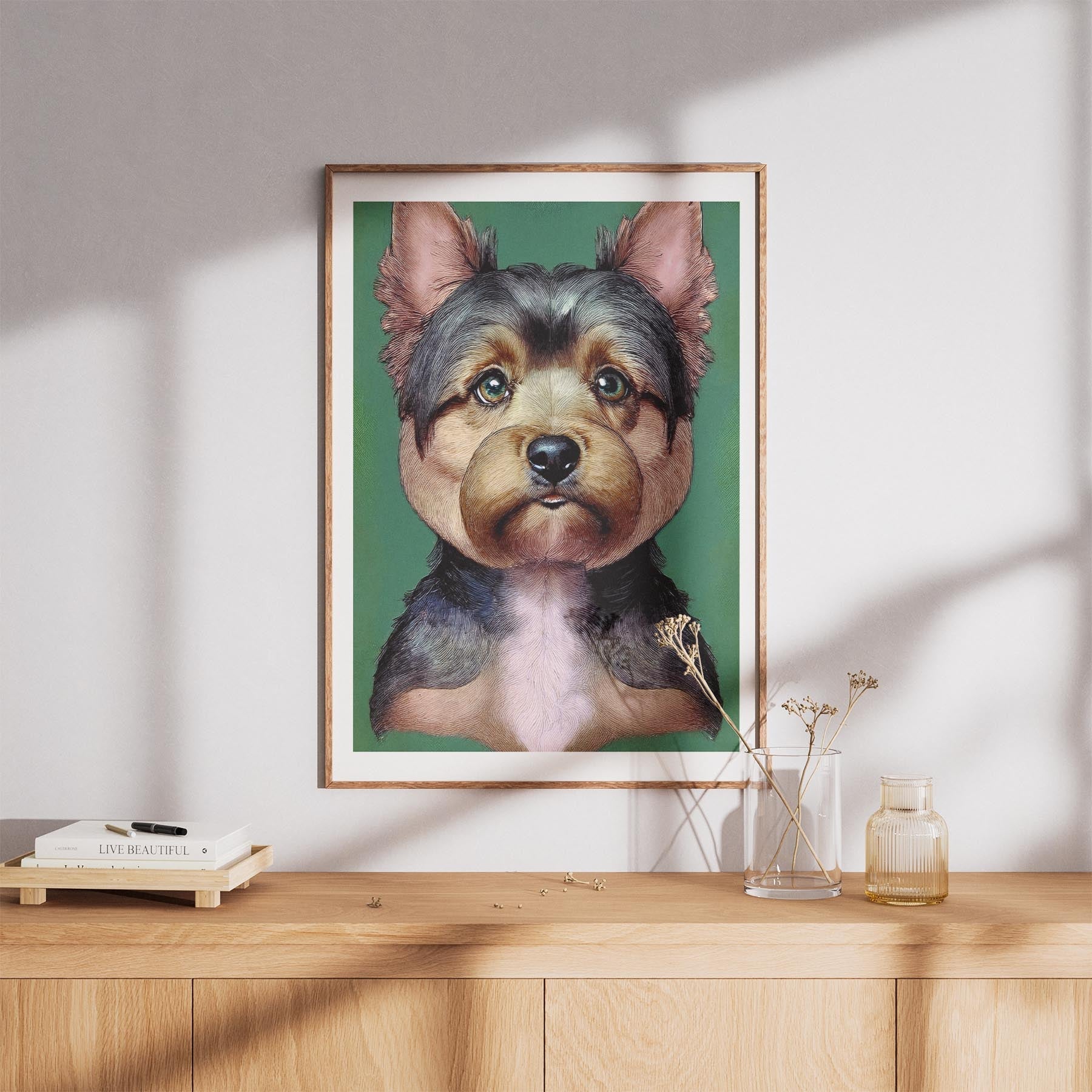 Yorkshire Terrier Green Painted Series image 8