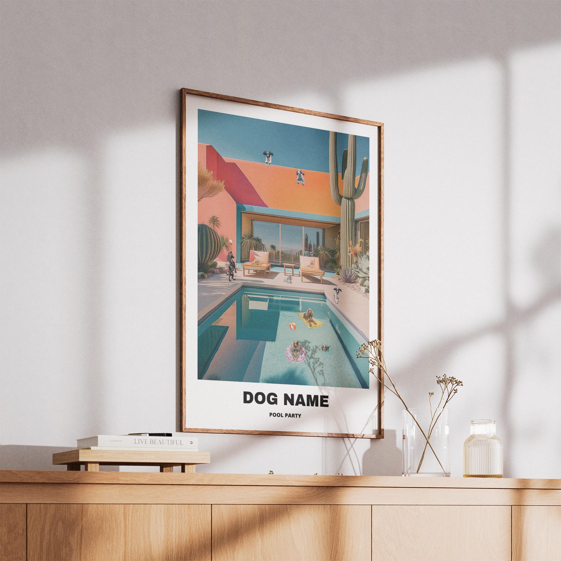 Cocker Spaniel Custom Pool Party WITH TEXT image 5