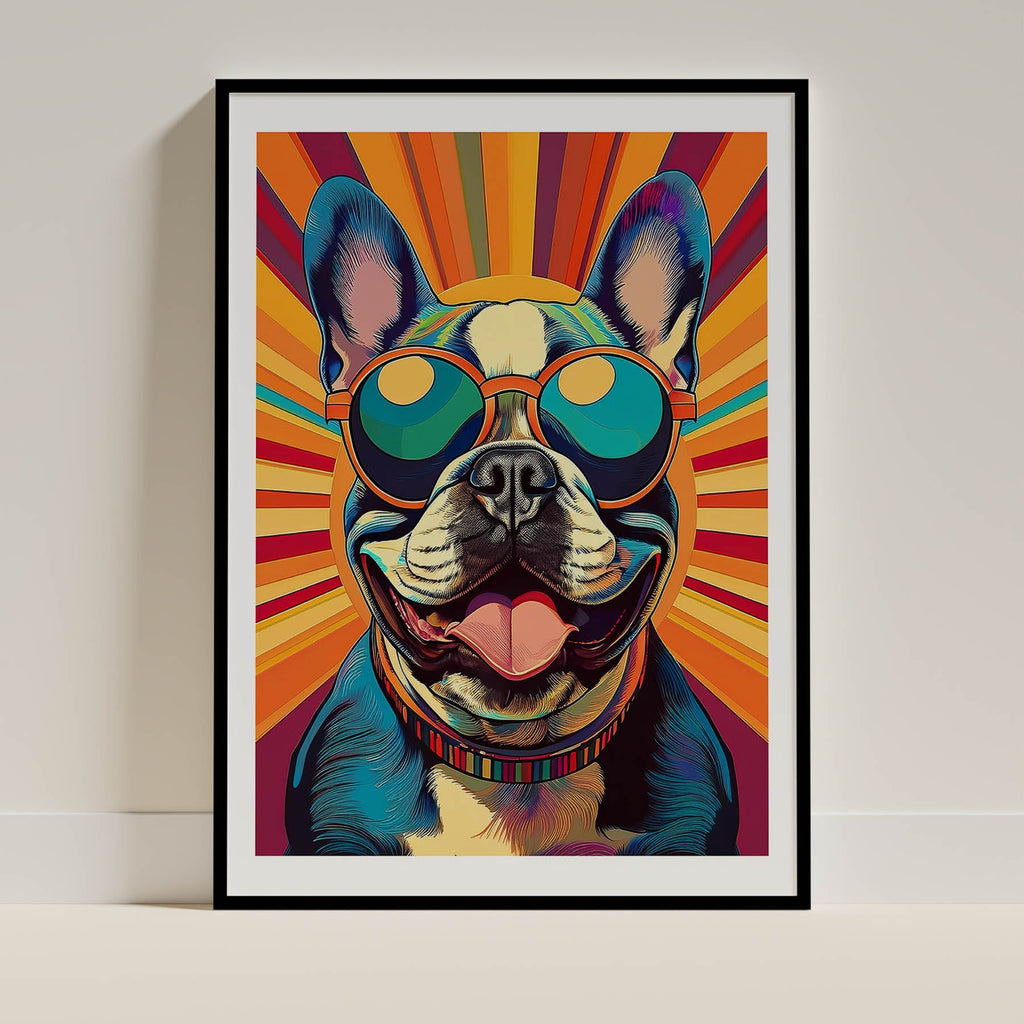 French Bull Dog In Colourful Sunnies 8 image 0