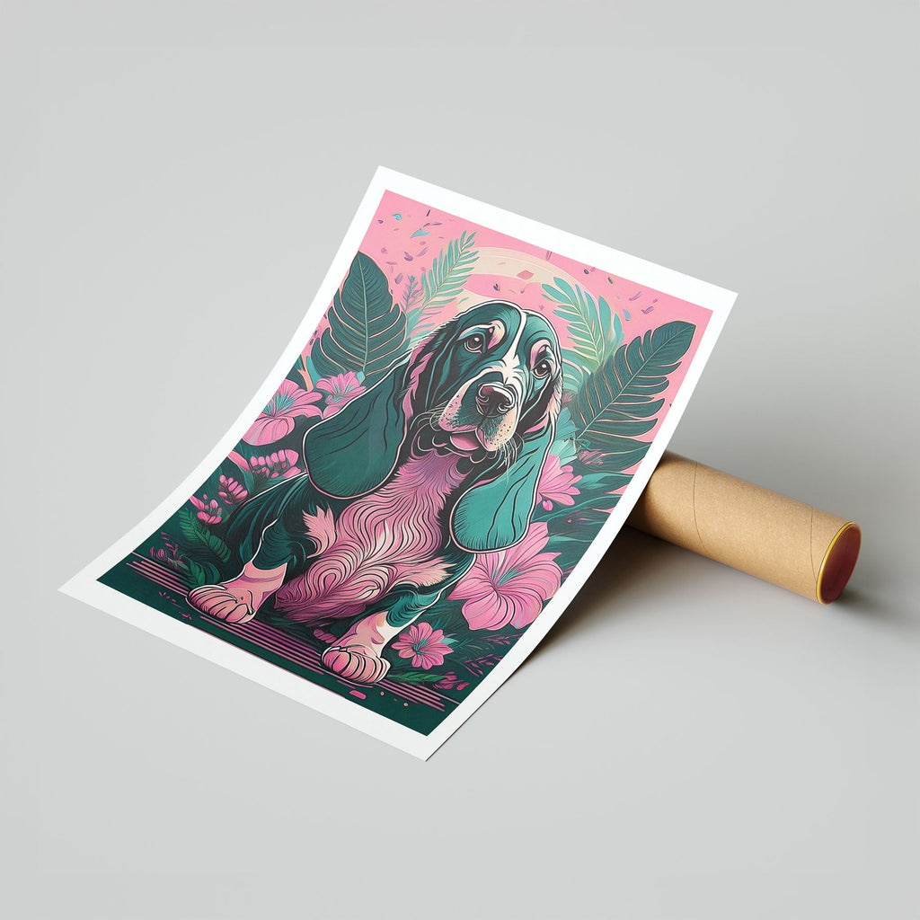 Australian Shepherd Flowery Dog image 16