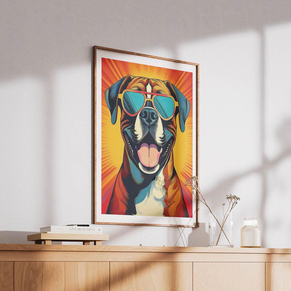 Boxer In Colourful Sunnies 2 image 6