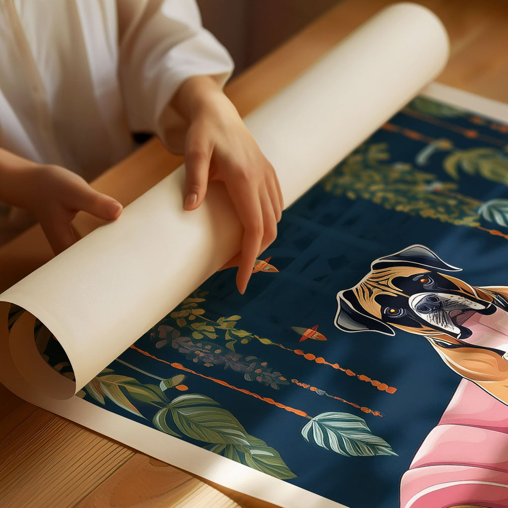 Boxer Just Lounging Around image 3