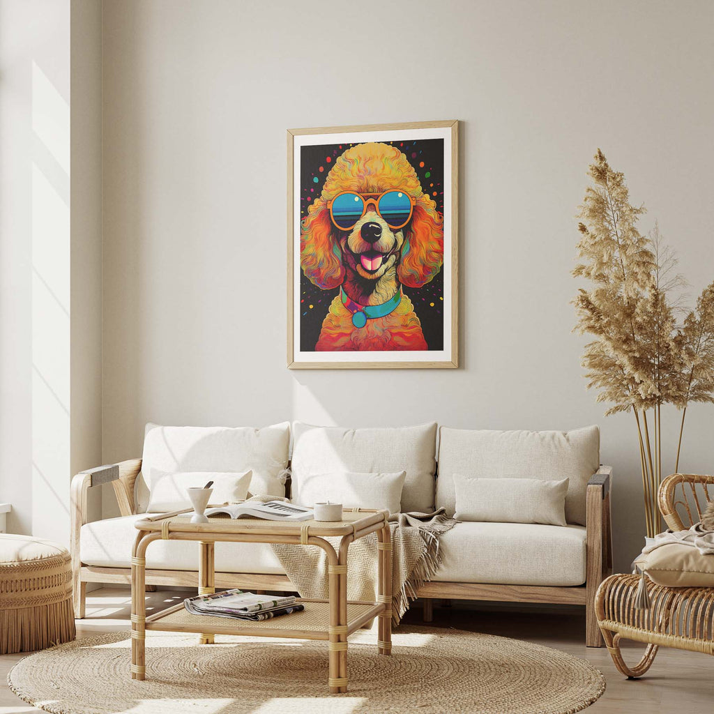 Poodle In Colourful Sunnies 3 image 1