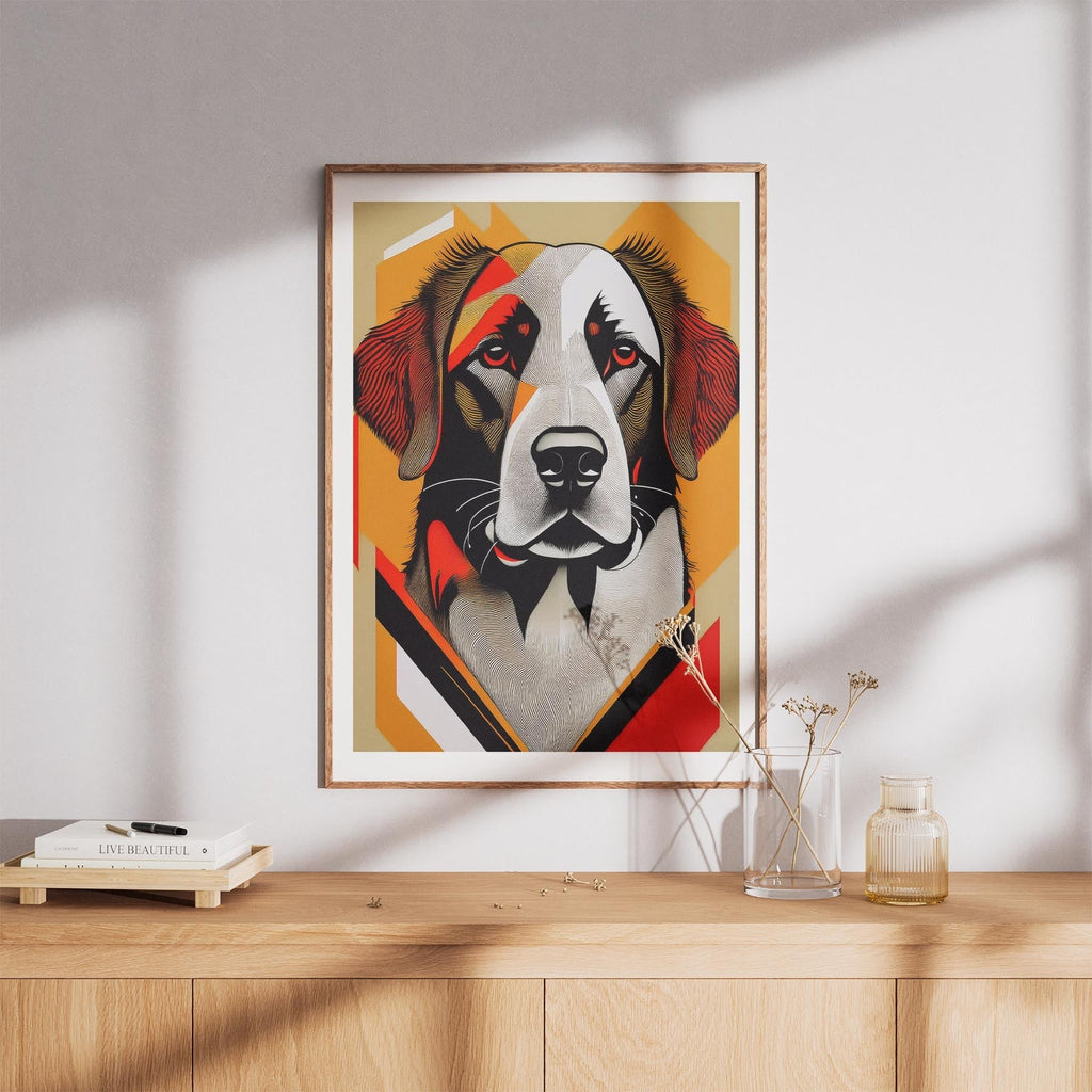 Murray River Retriever Geometric Orange Series image 8