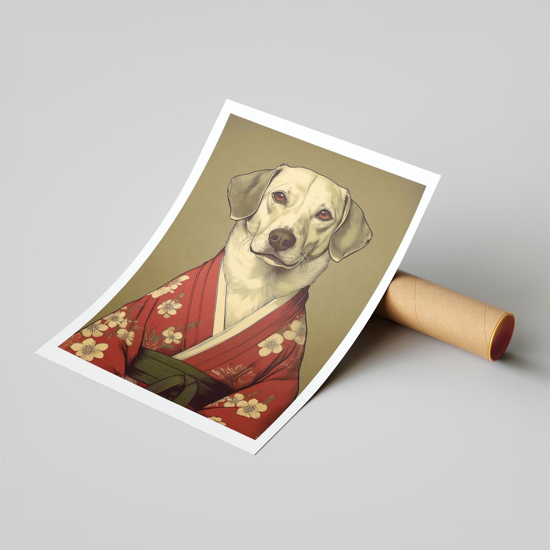 Maremma Japanse Kimono Dog Series image 6