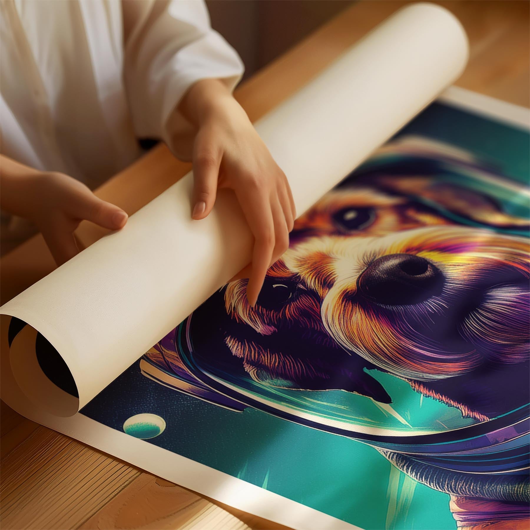 Irish Terrier Space Dogs Series image 1