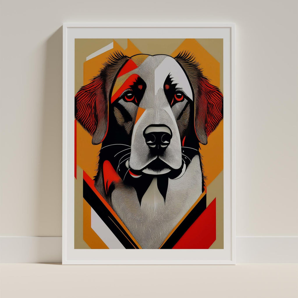 Murray River Retriever Geometric Orange Series image 9