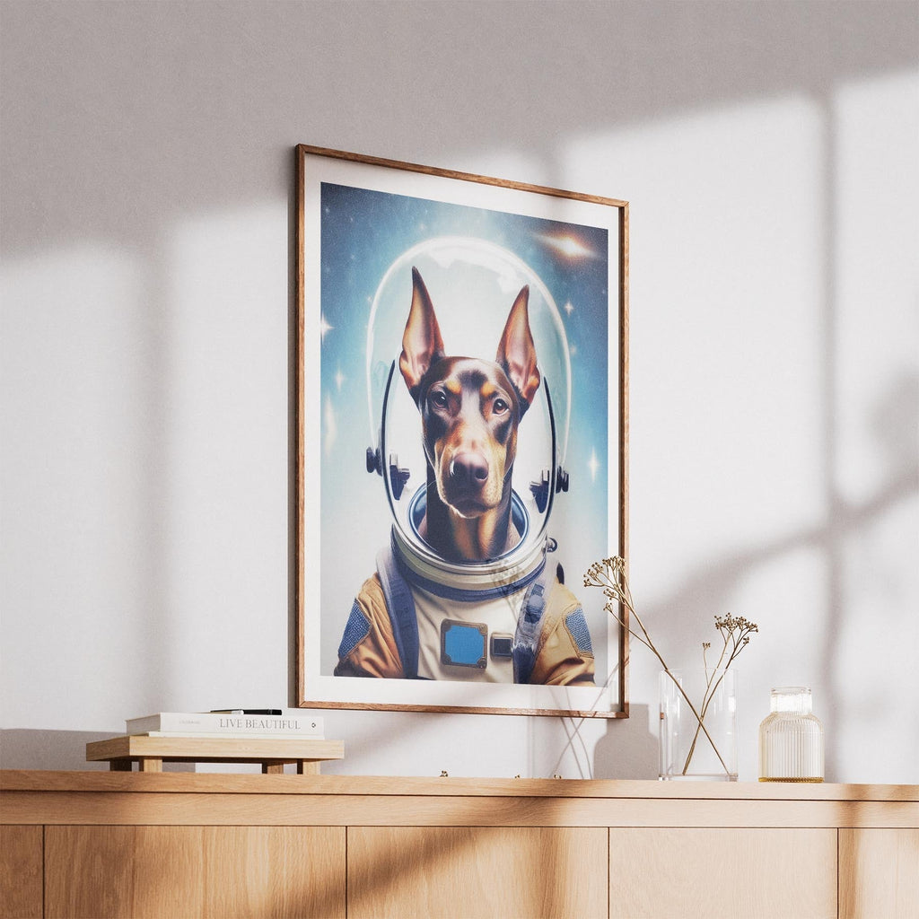 Doberman Astronaut Dog Series image 5