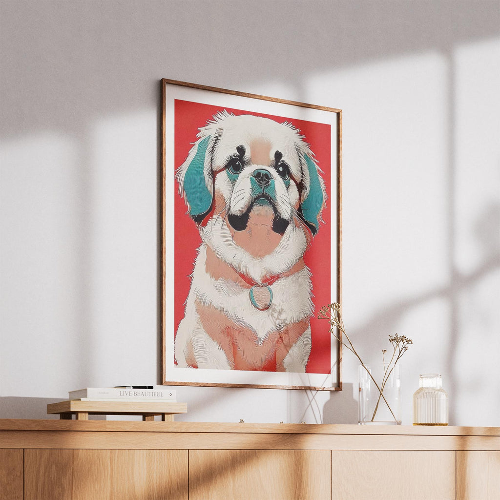 Pekingese Red Dog Series image 5