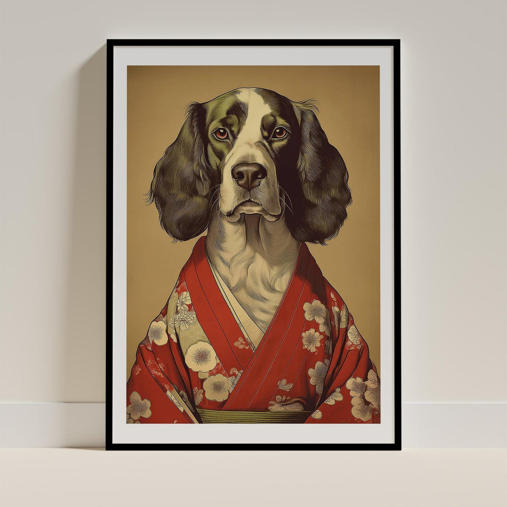 English Springer Spaniel Japanse Kimono Dog Series image 0