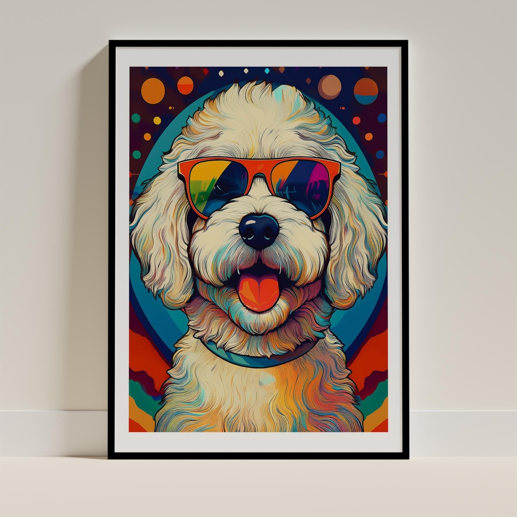 Bichon Frise In Colourful Sunnies 1 image 11