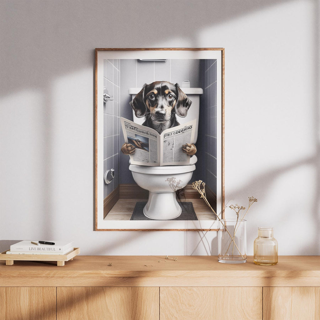Dachshund Toilet Humour Dog Series 2 image 8