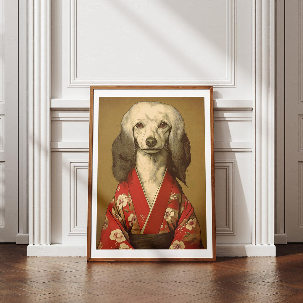 Afghan Japanse Kimono Dog Series image 4