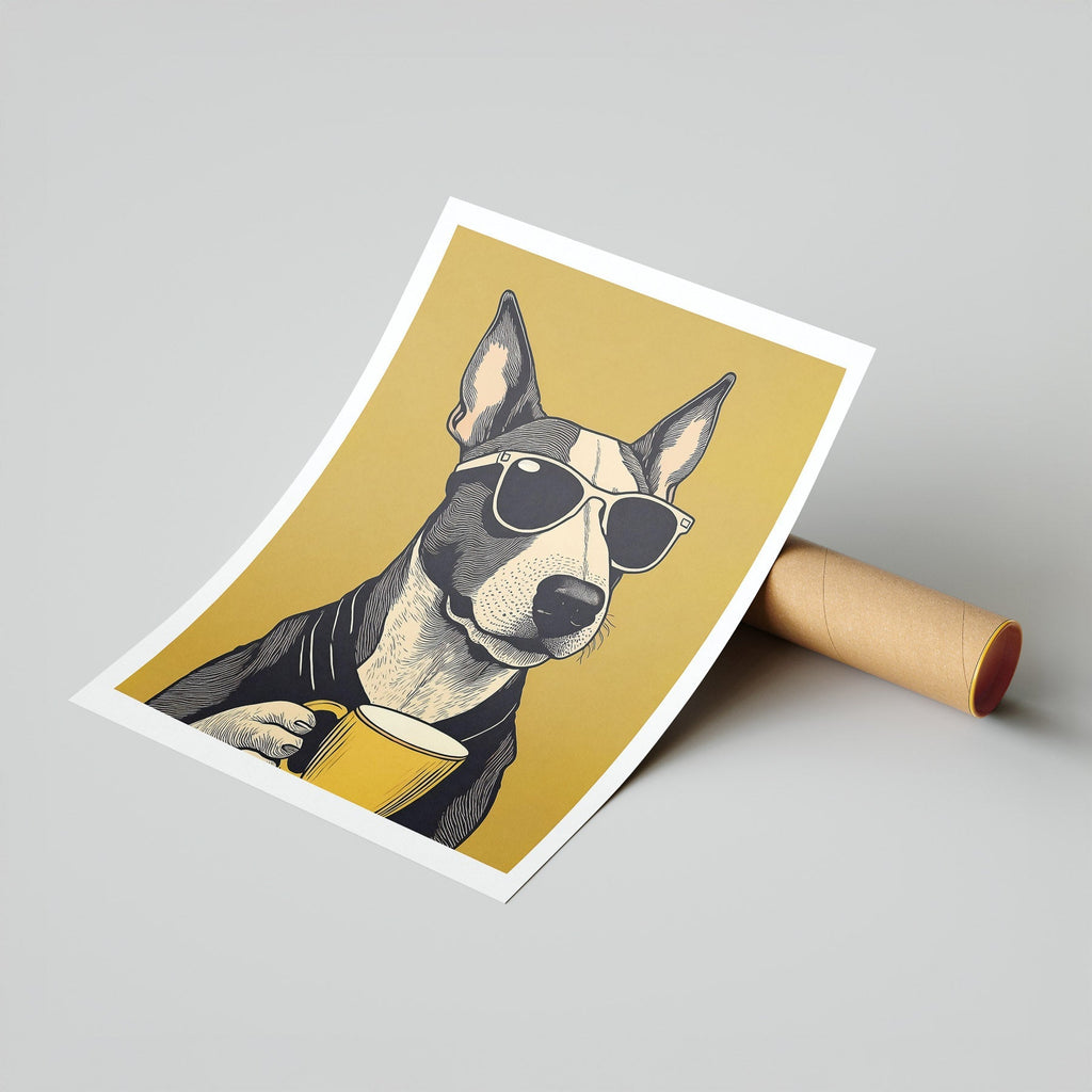 Doberman Flowery Dog image 9