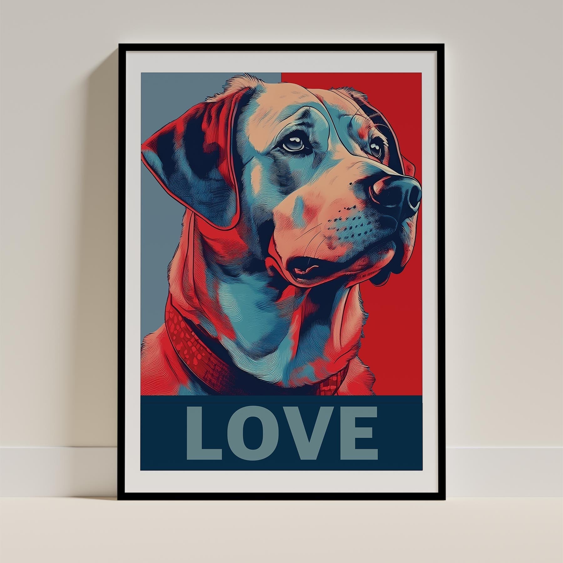 Maremma LOVE Series Inspired by the Obama Poster image 0