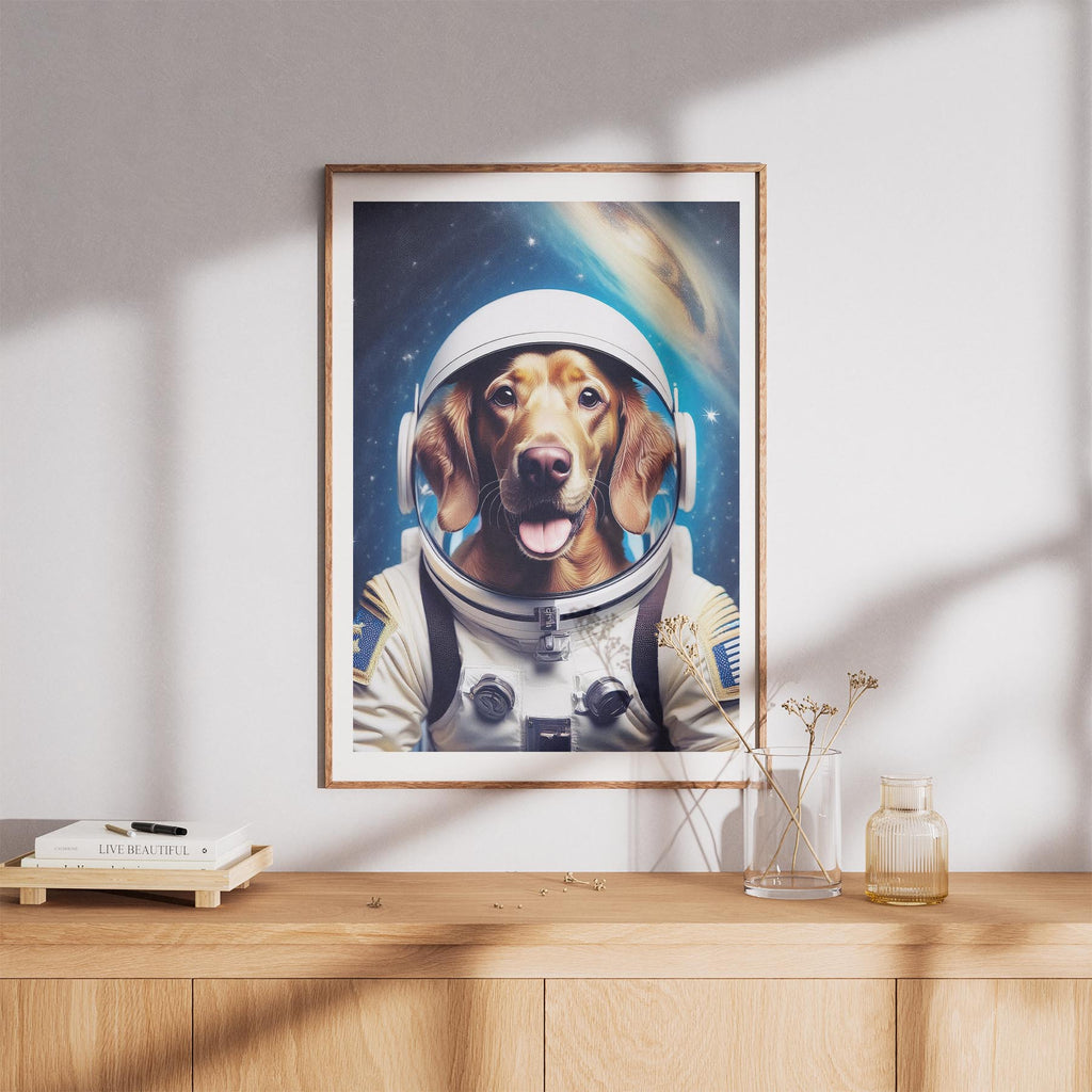 Irish Setter Astronaut Dog Series image 8