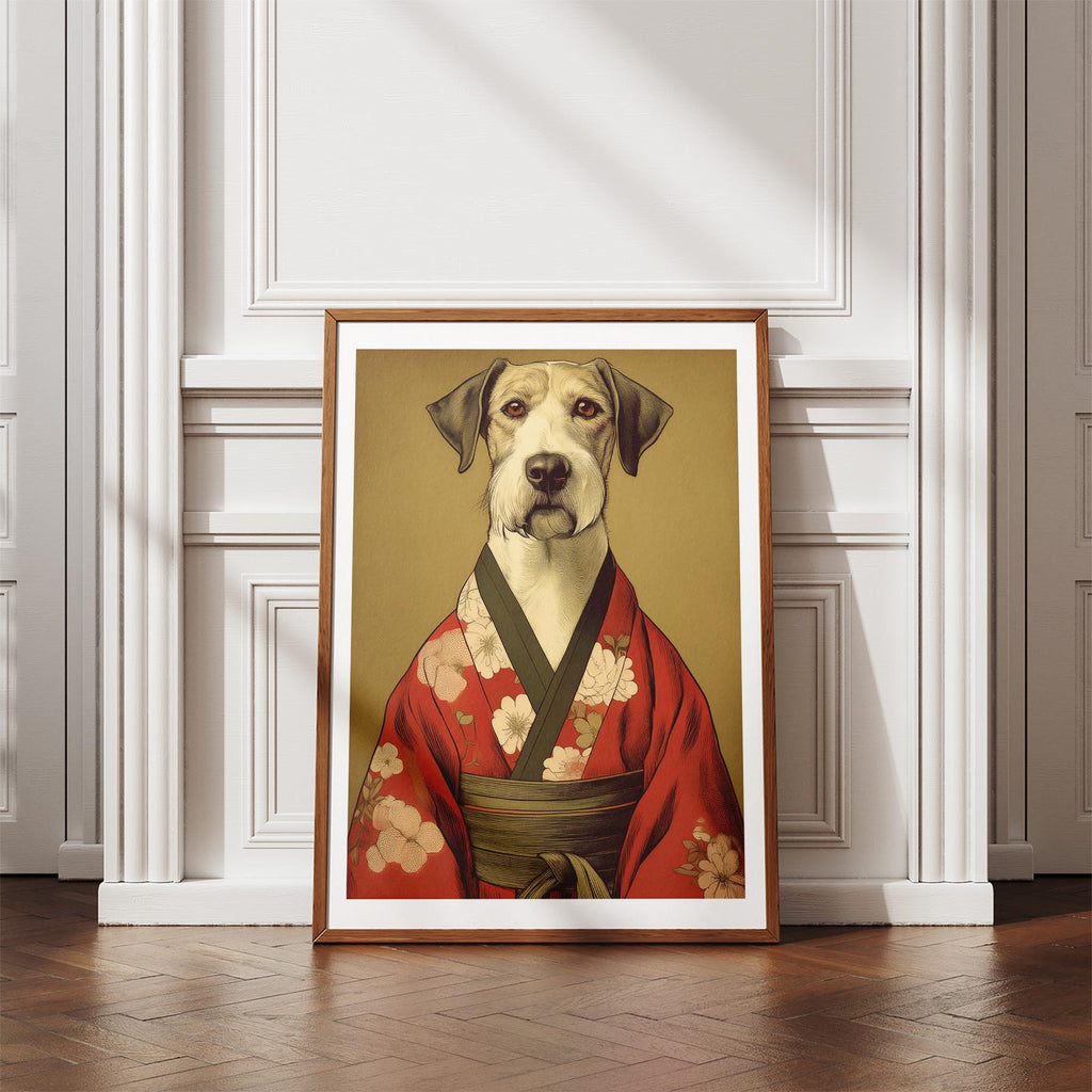Airedale Japanse Kimono Dog Series image 4