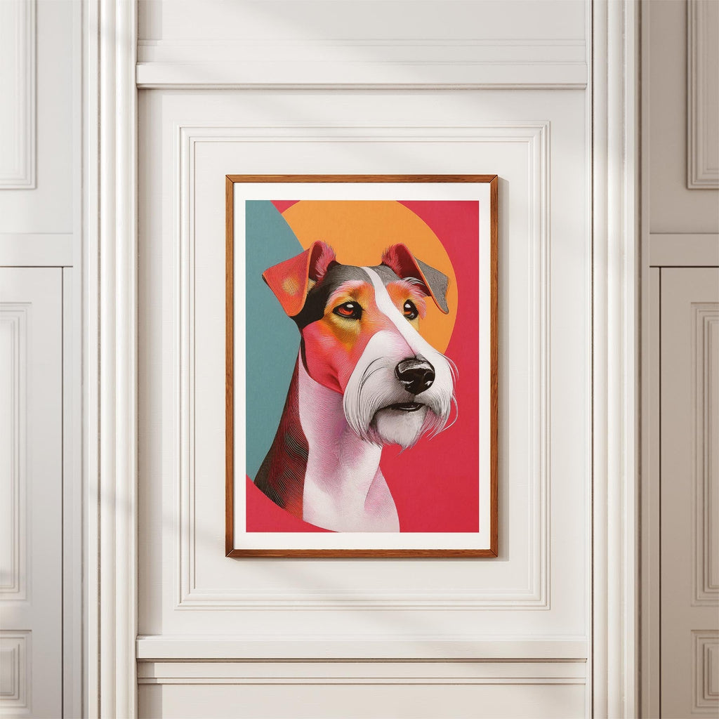 Fox Terrier Modern Pop Dog Series image 3