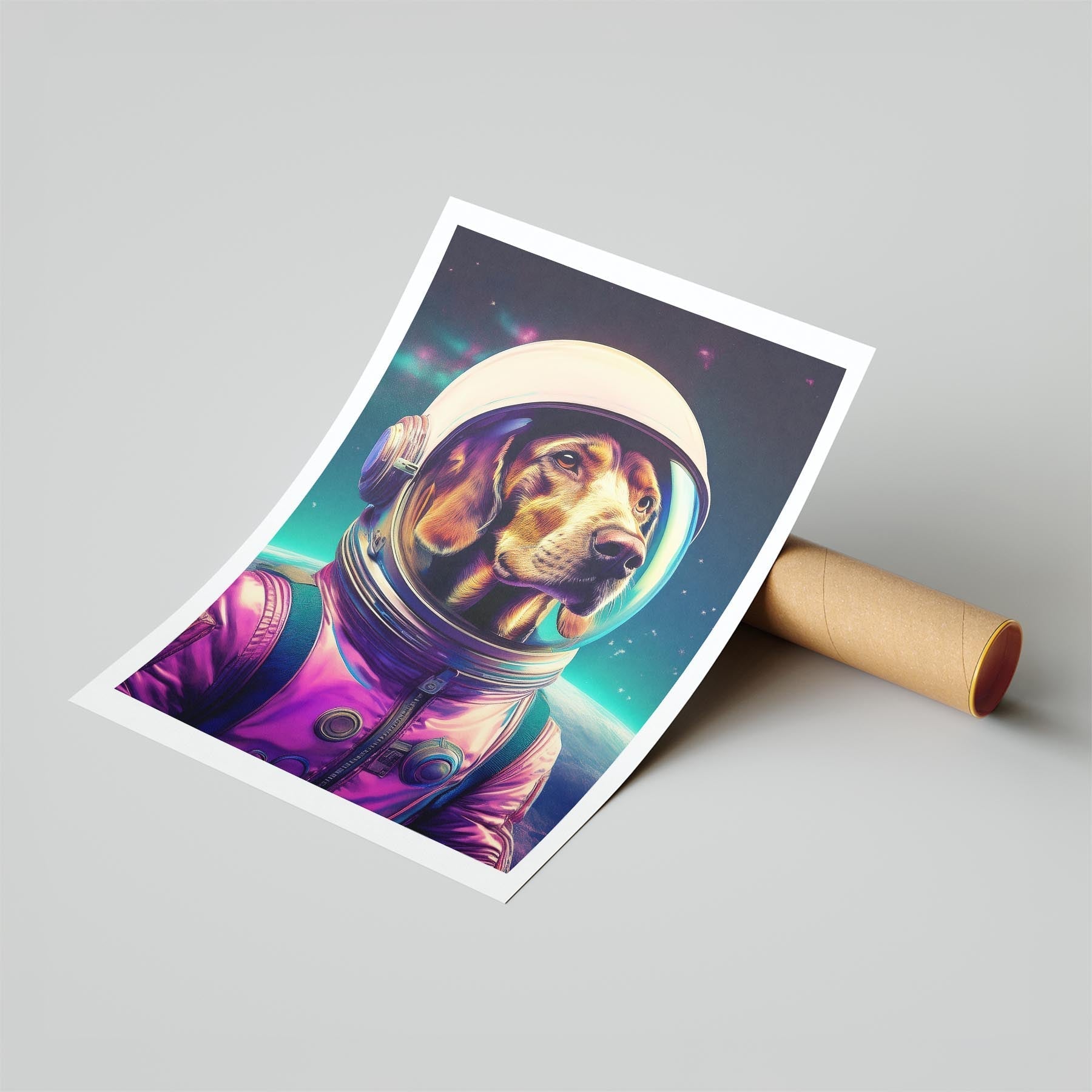 Hungarian Vizsla Space Dogs Series image 6