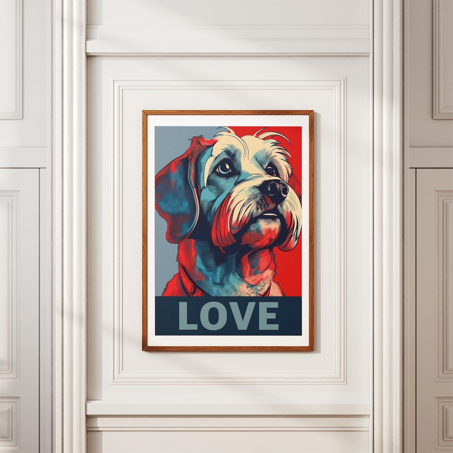 Maltese LOVE Series Inspired by the Obama Poster image 3