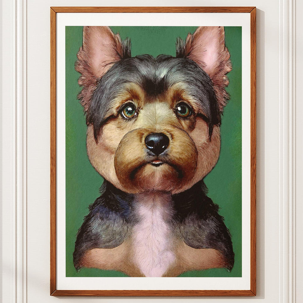 Yorkshire Terrier Green Painted Series image 10
