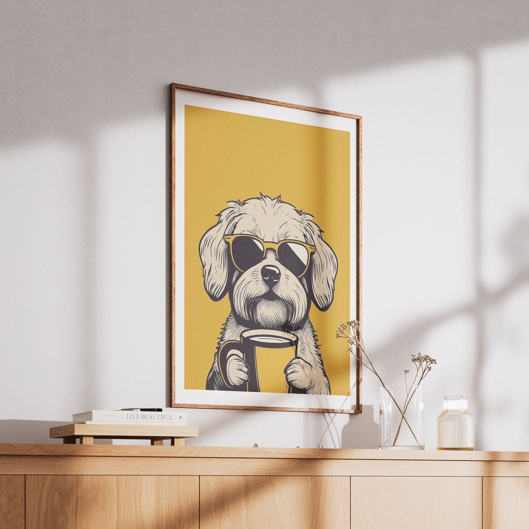 Maltese Chillin Coffee Dog image 6