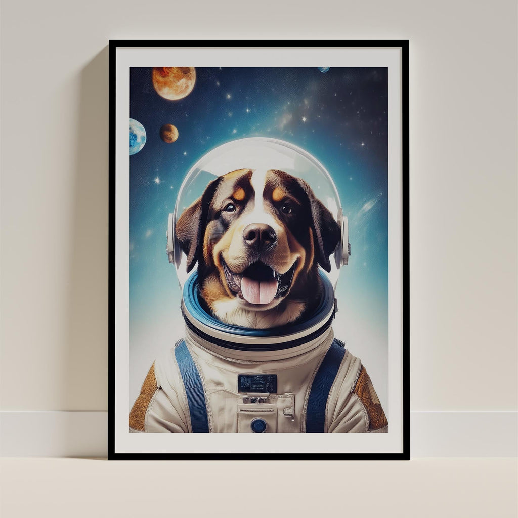 Bernese Mountain Dog Astronaut Dog Series image 11