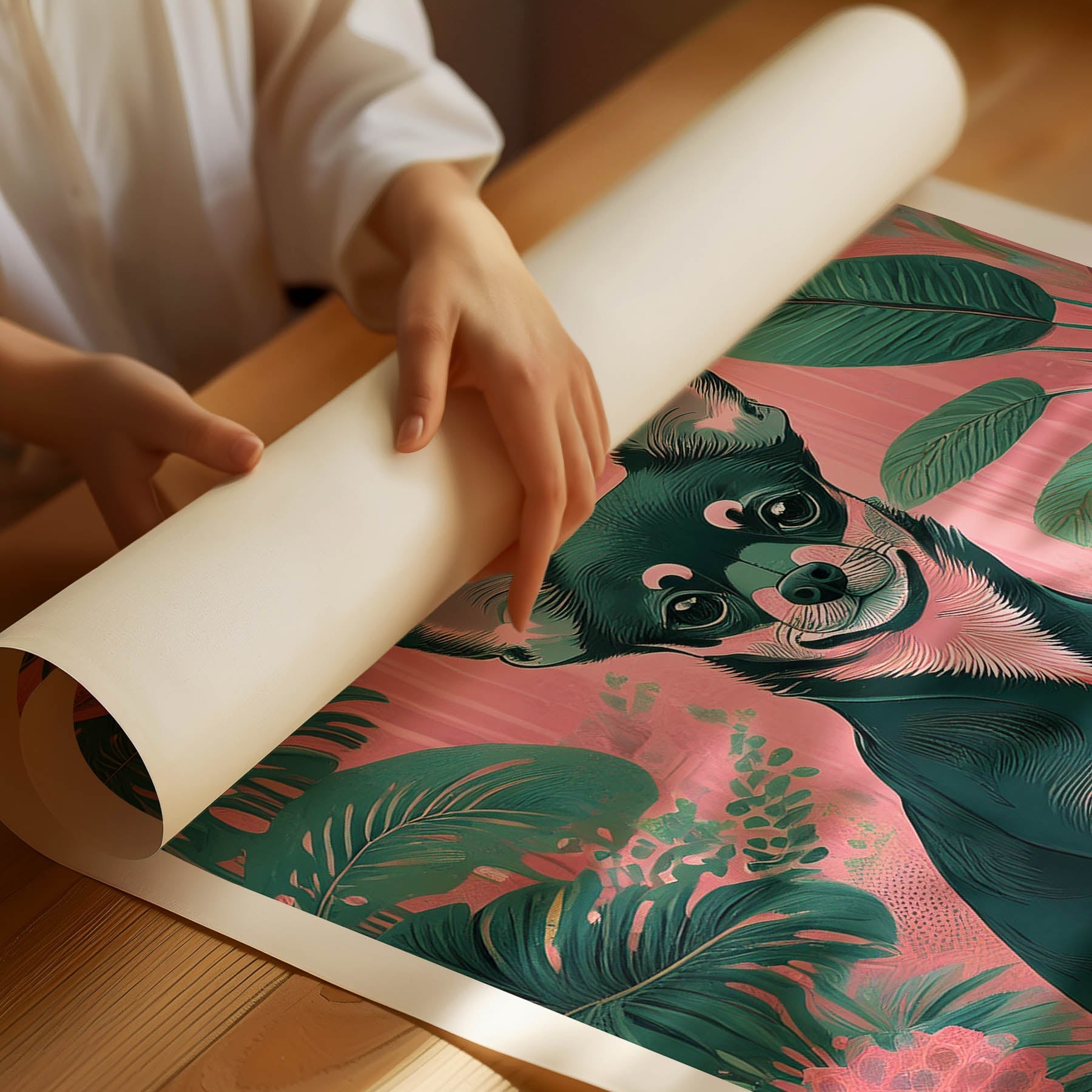 Chihuahua Flowery Dog image 1