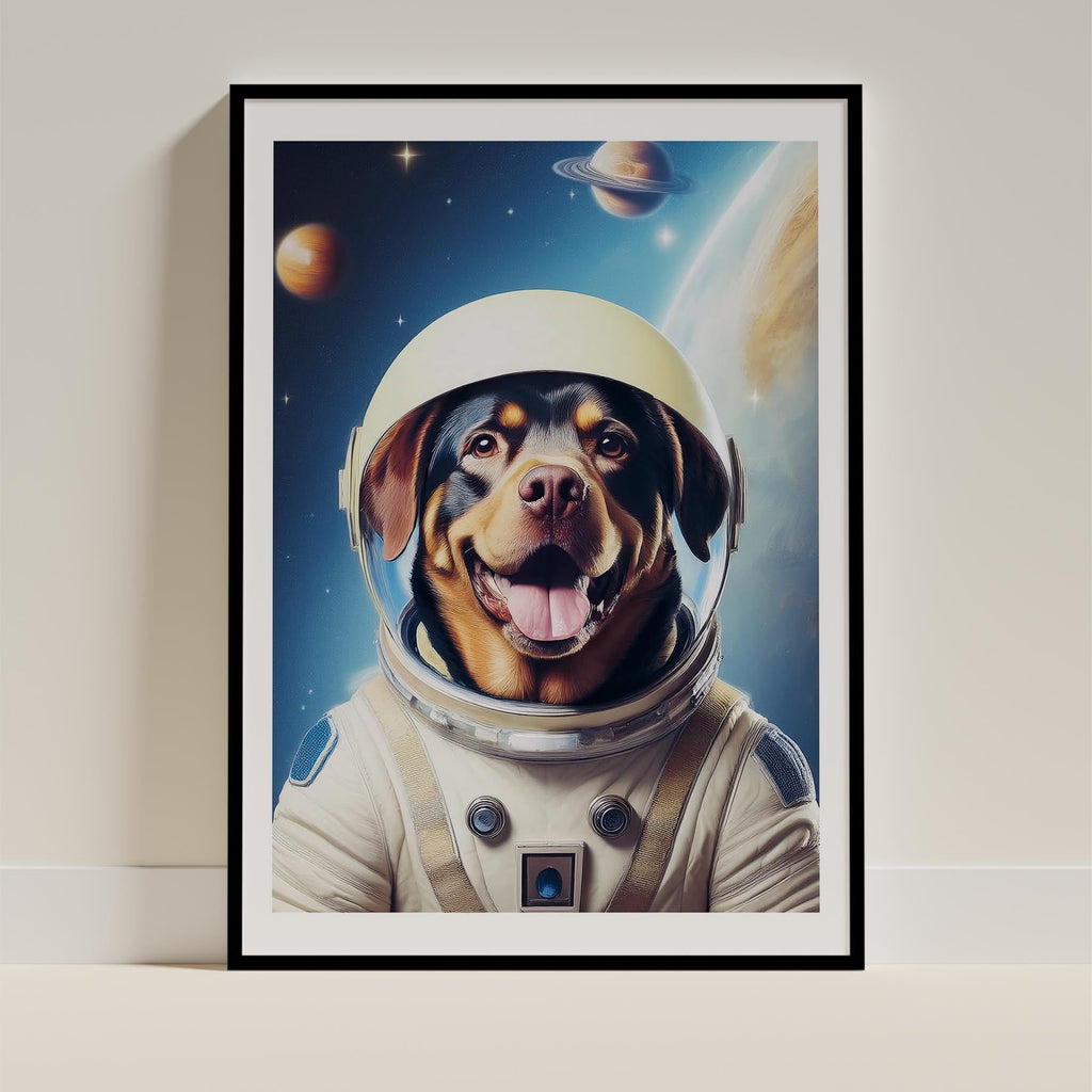 Rottweiler Astronaut Dog Series image 11