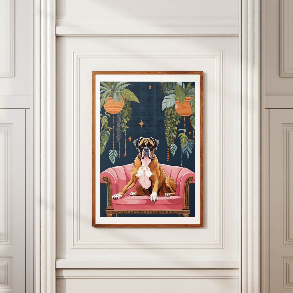 Boxer Just Lounging Around image 2