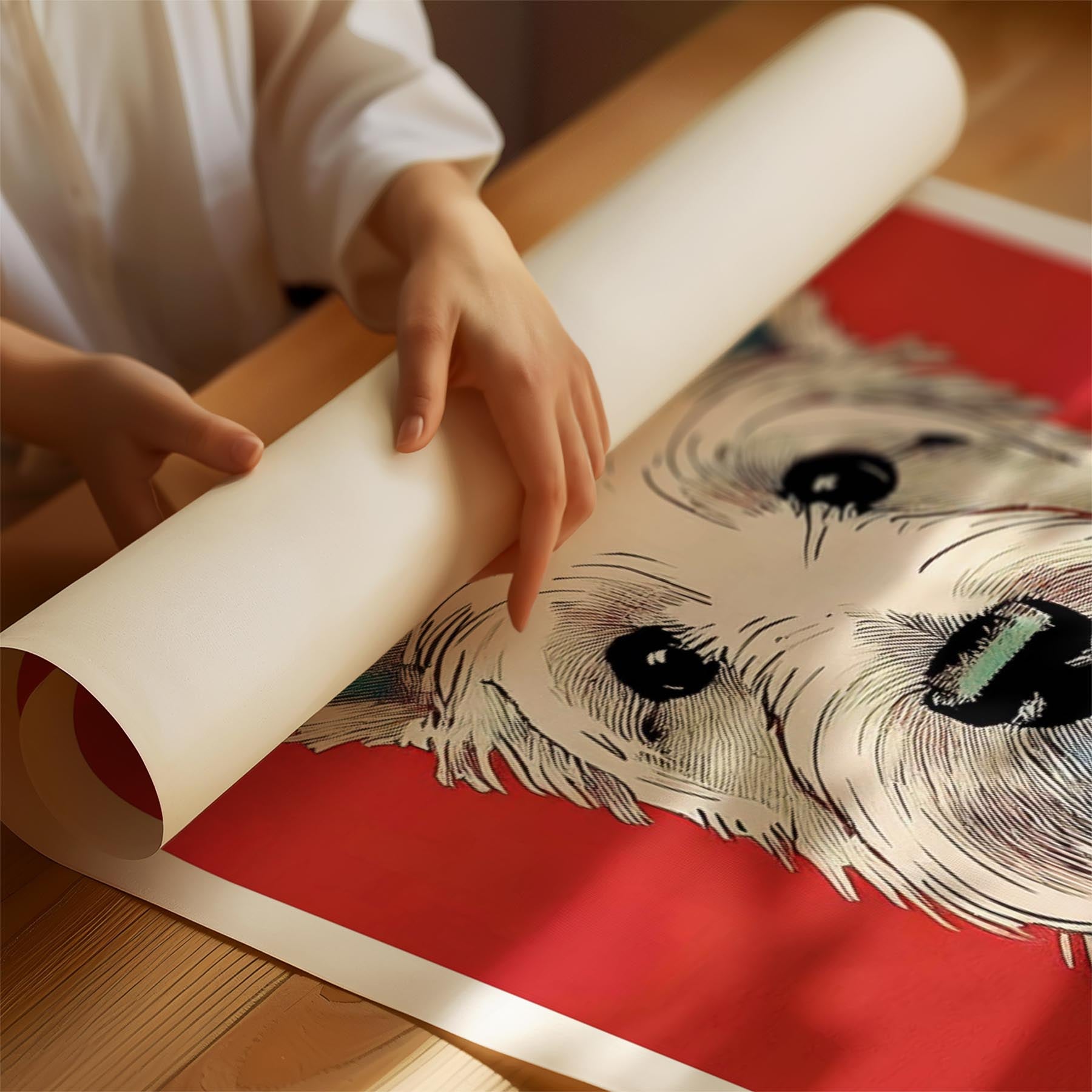 Scottish Terrier Red Dog Series image 1