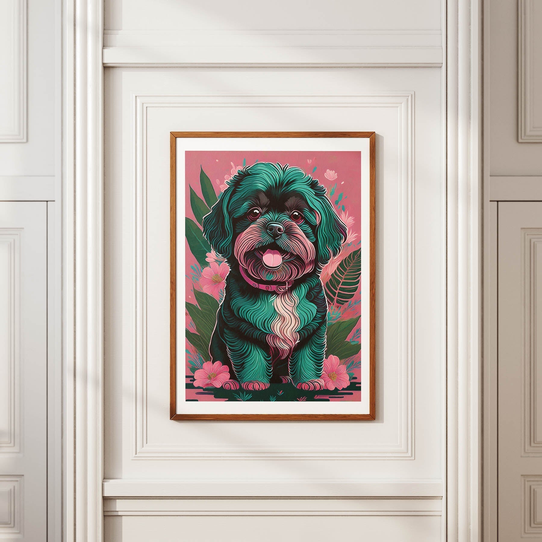 Bichon Frise 1 Flowery Dog image 3