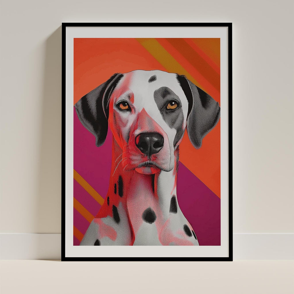 Dalmatian Modern Pop Dog Series image 0
