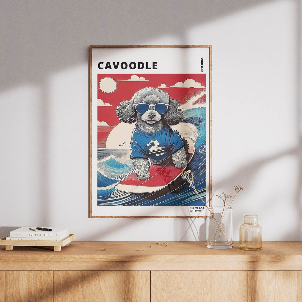 Cavoodle Hokosai Surfer Dogs 1 image 8