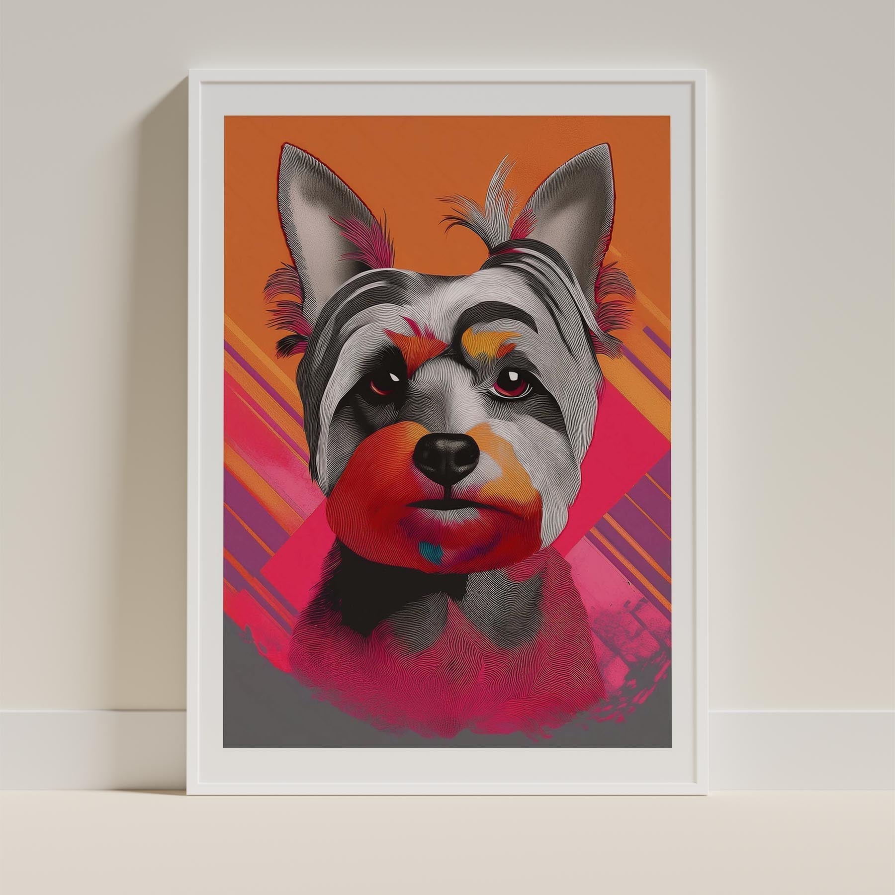 Yorkshire Terrier Modern Pop Dog Series image 9