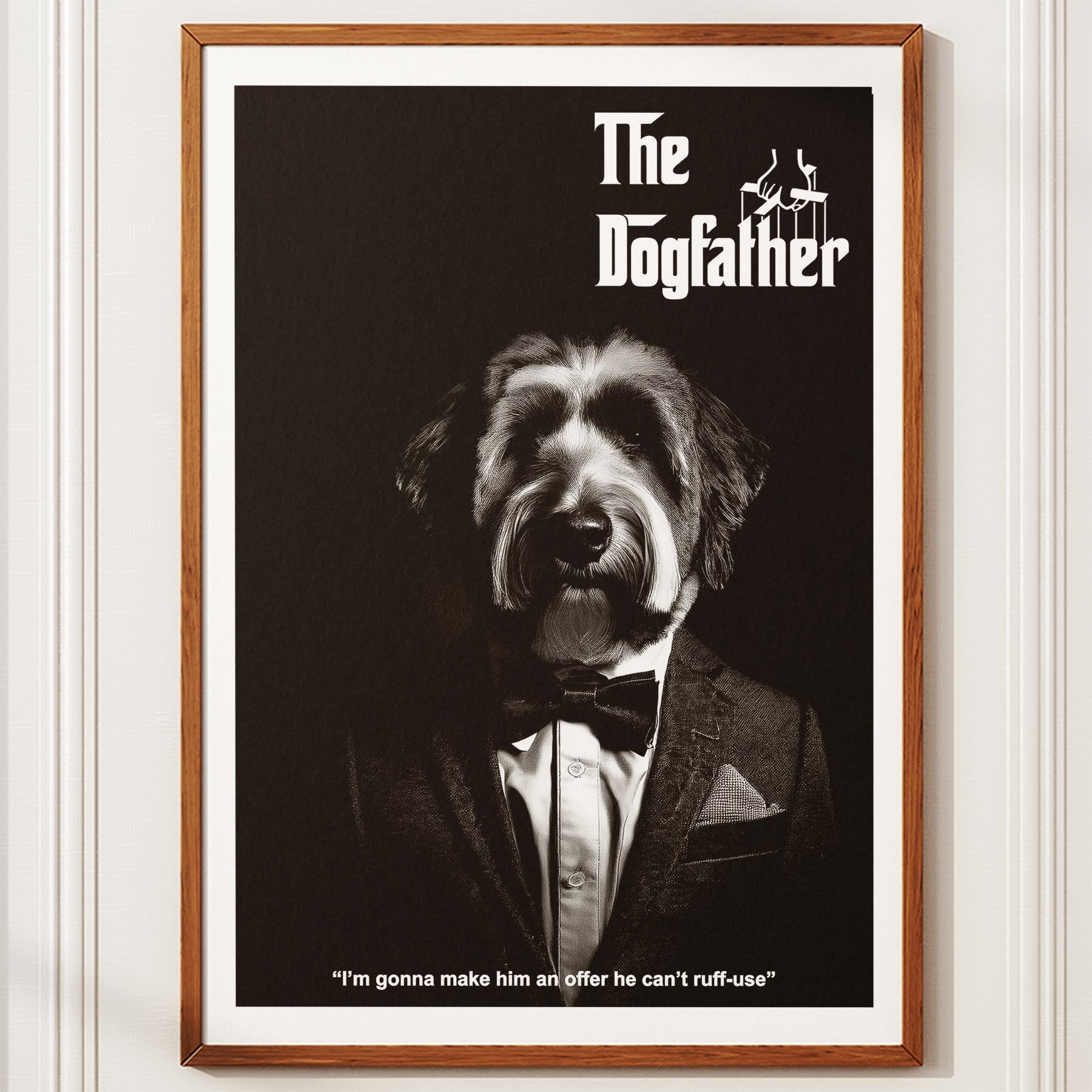 Old English Sheepdog Mafia Dog Series image 10