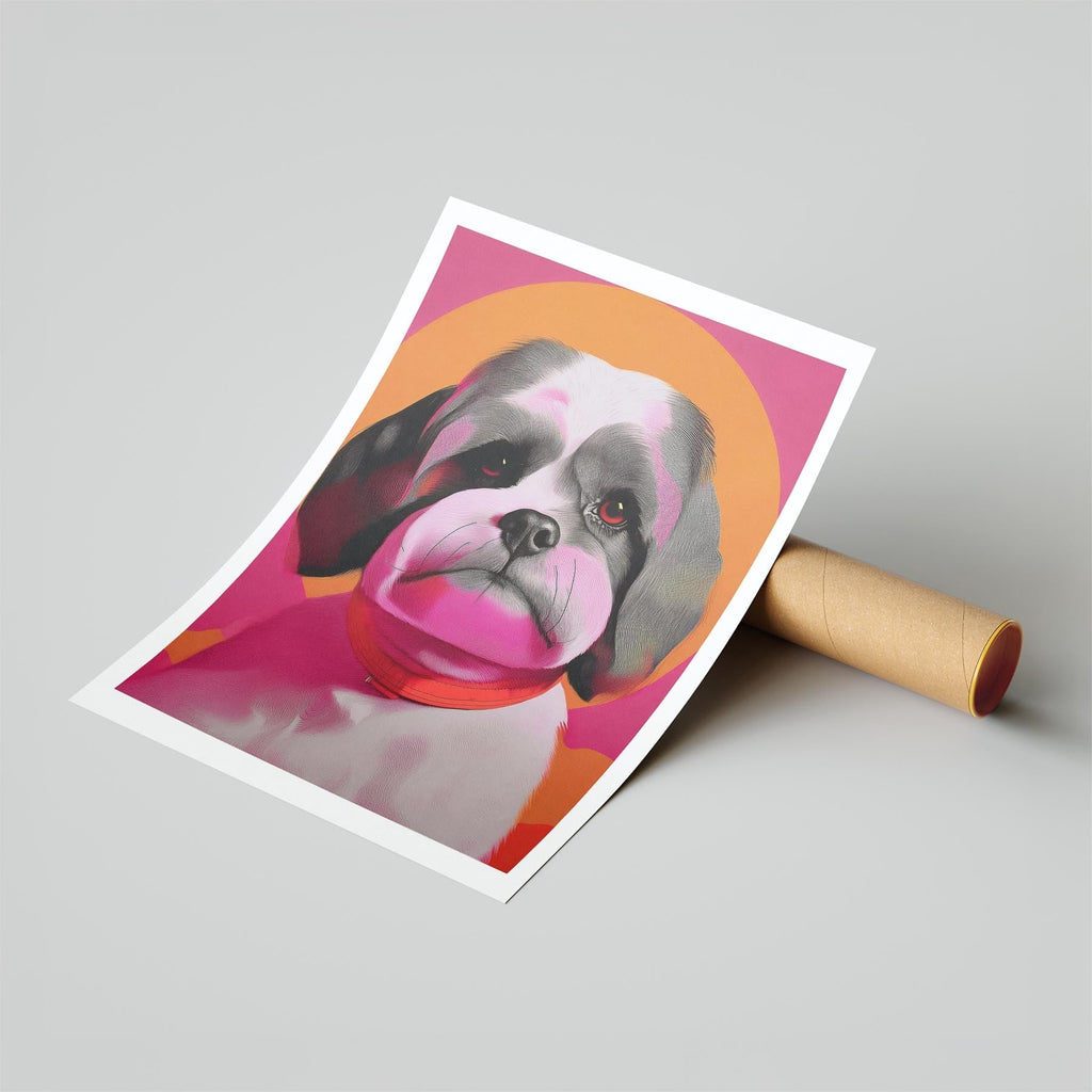 Shih Tzu Modern Pop Dog Series image 6