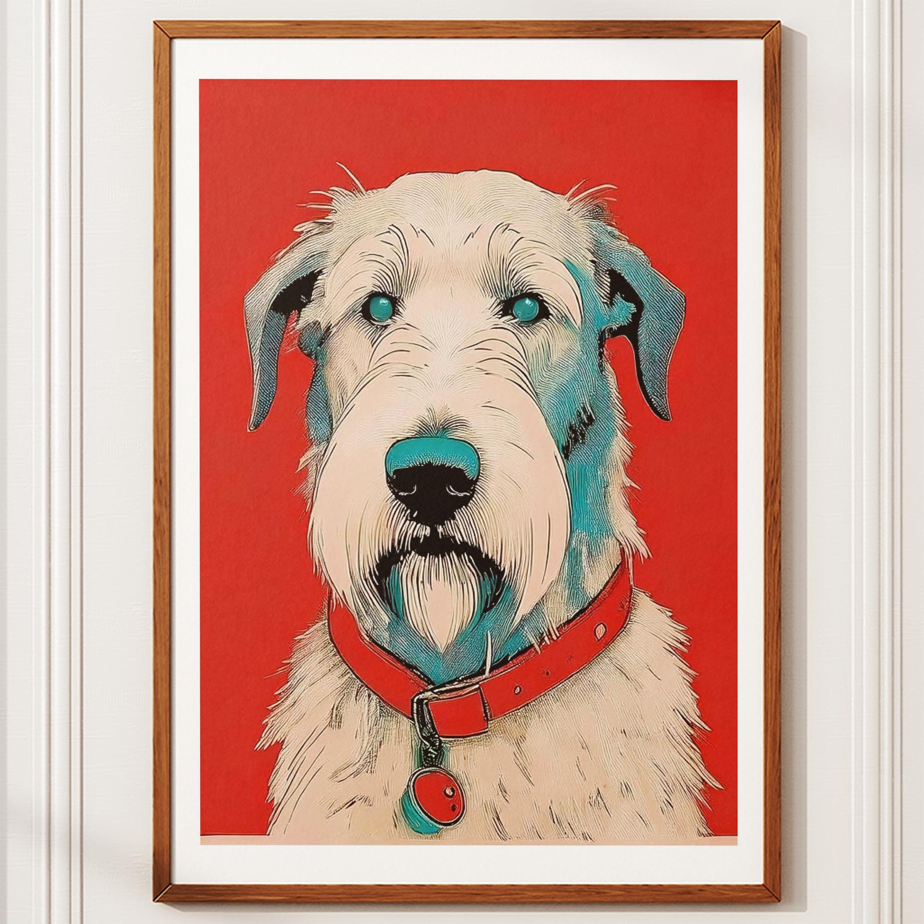 Irish Wolfhound Red Dog Series image 10
