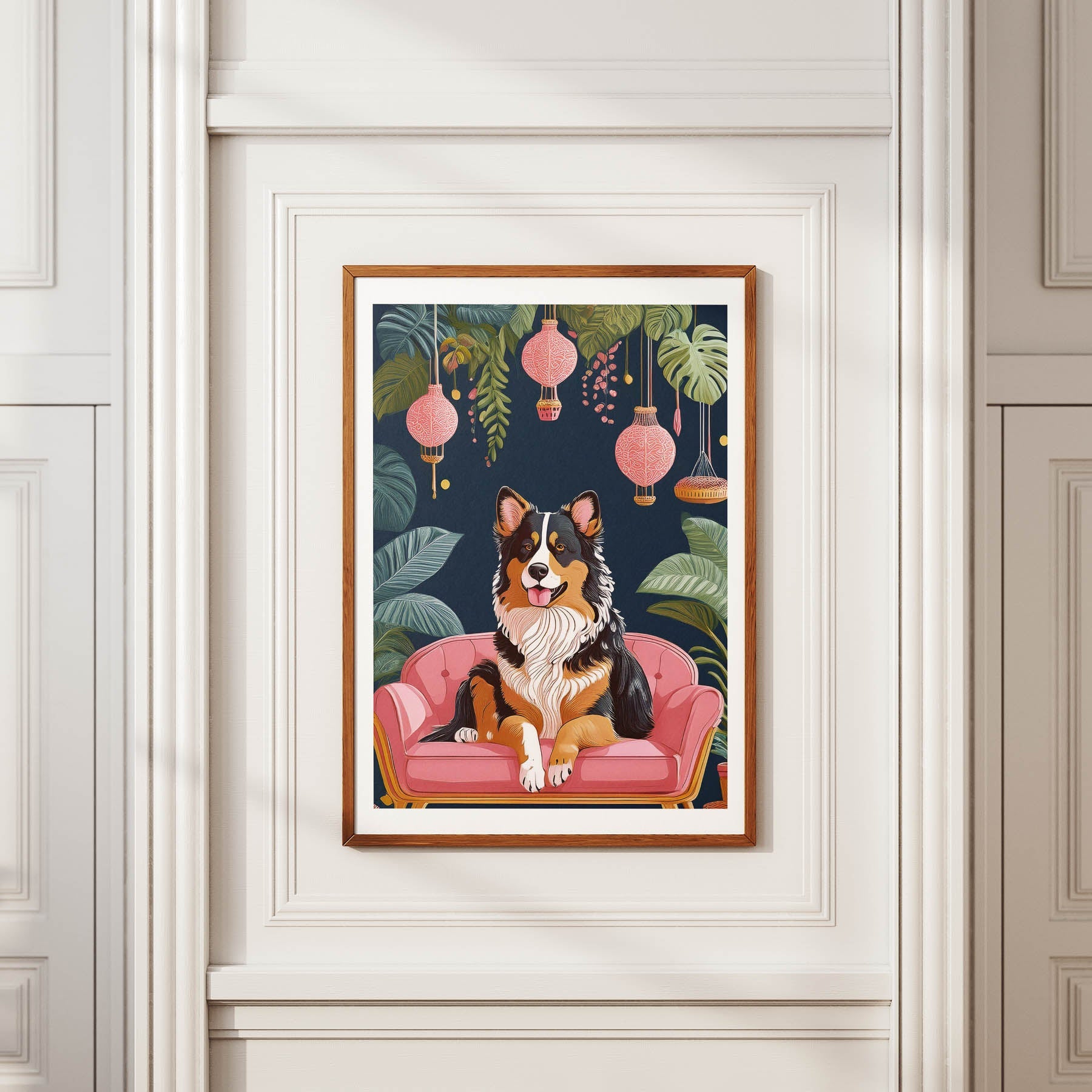 Australian Sheep Dog  Just Lounging Around image 2