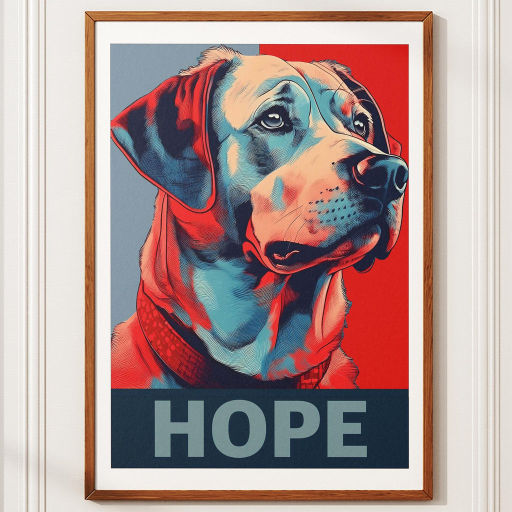 Maremma HOPE Series Inspired by the Obama Poster image 10