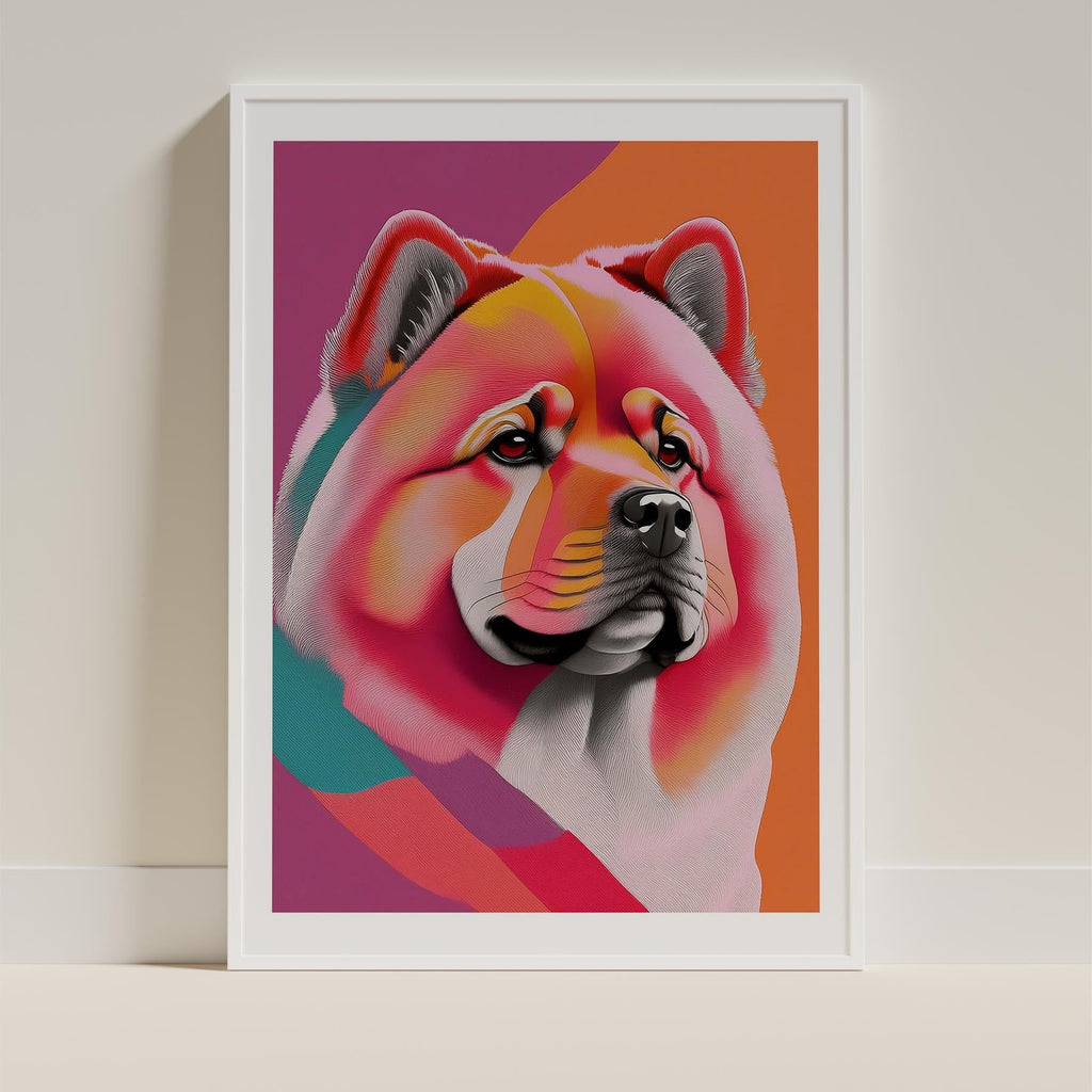 Chow Chow Modern Pop Dog Series image 9
