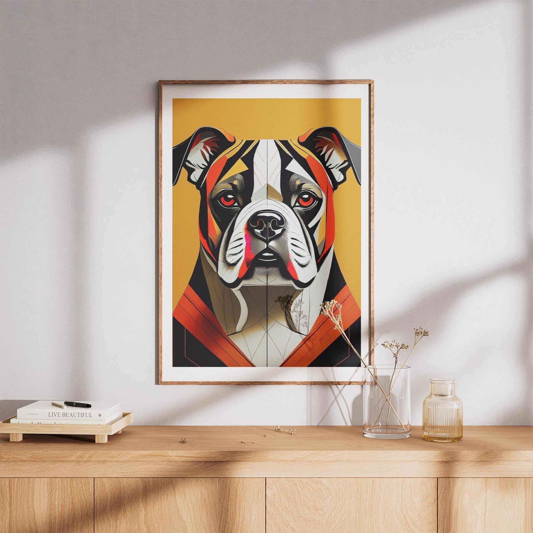 Bulldog Geometric Orange Series image 8
