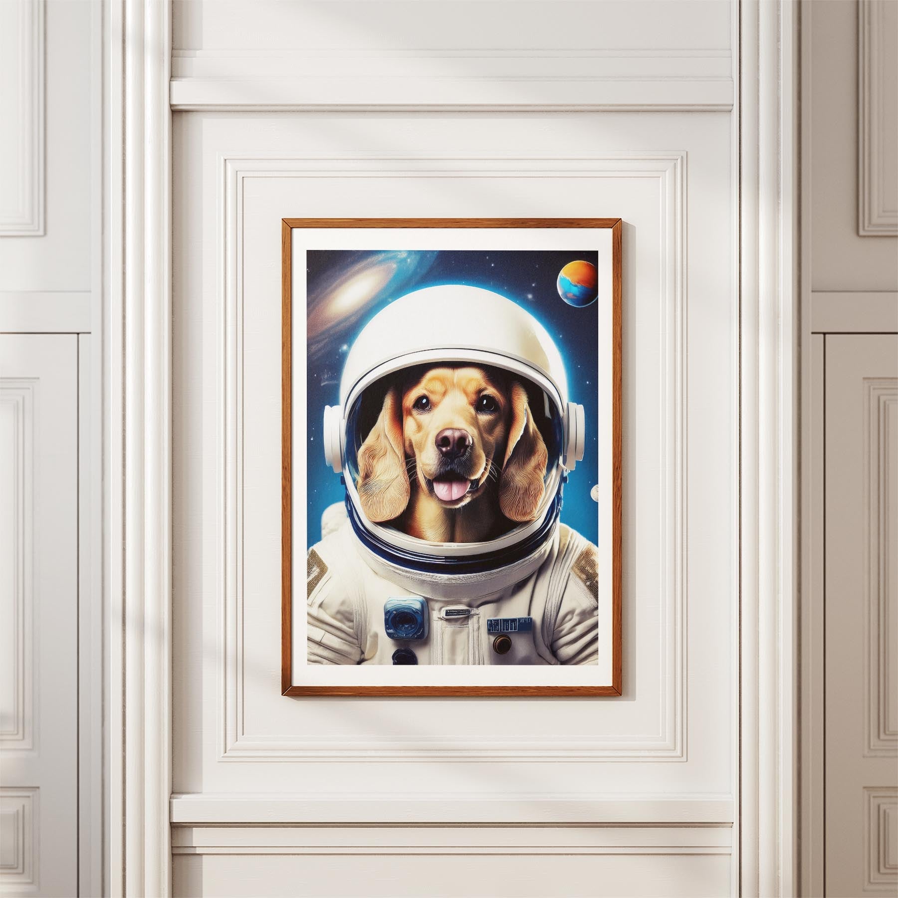 Cocker Spaniel Astronaut Dog Series image 3