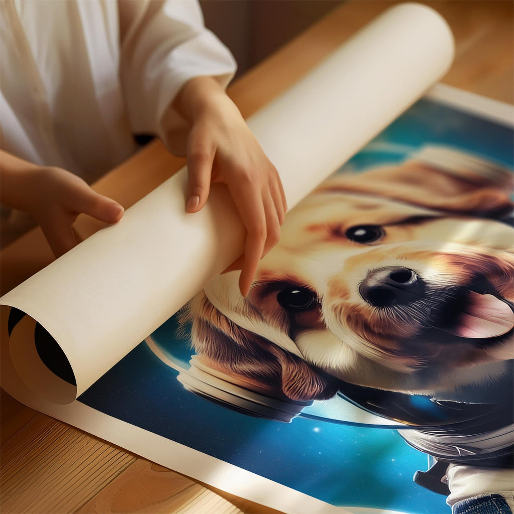 Coton de Tulear Astronaut Dog Series image 1