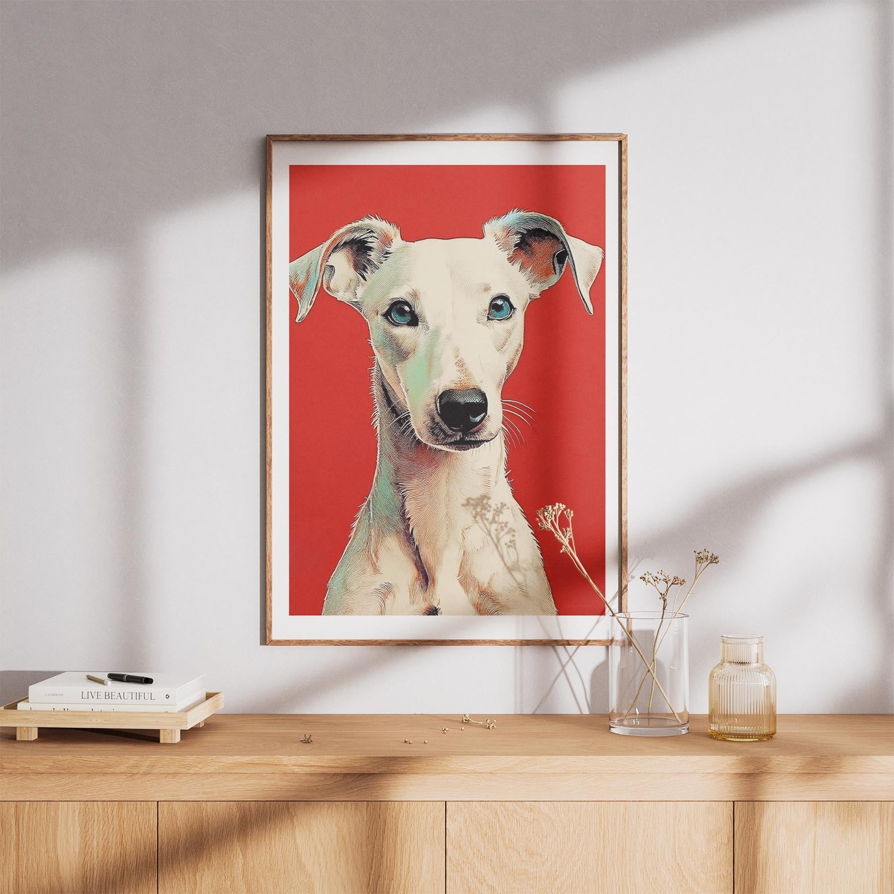Whippet Red Dog Series image 8