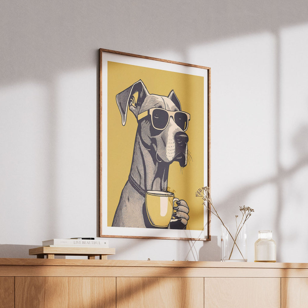 Great Dane 1 Chillin Coffee Dog image 6