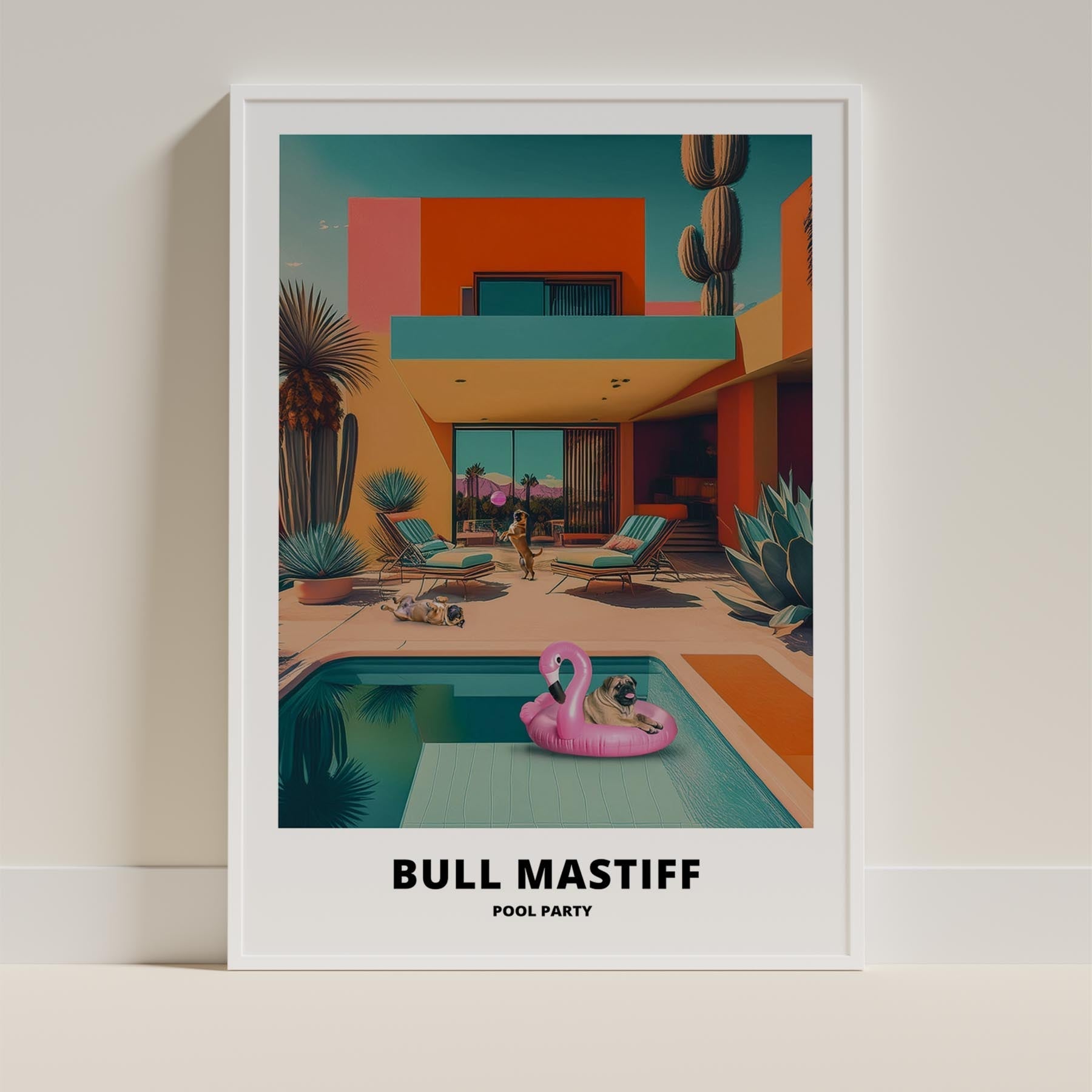 Bull Mastiff Pool Party image 9